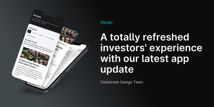 A totally refreshed investors' experience with our latest app update
